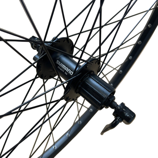 Achterwiel 26" 21-559 Taurus alu. zwart Shimano HB475 schijfrem