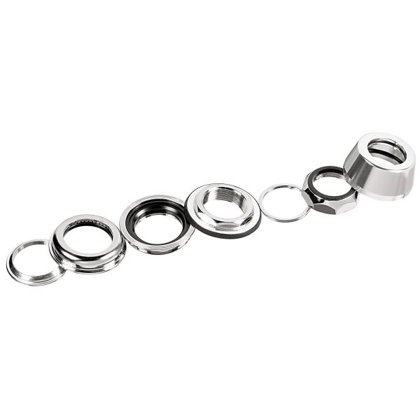 Ergotec A118SGK balhoofdstel semi geïntegreerd 28.6/44.0/30.0 hoogte: 18 zilver