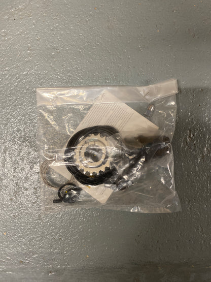 Achterwiel 811847 28" 19-622 Alu ZAC2000 Shimano 7 RB incl. draaigreep en toebehoren