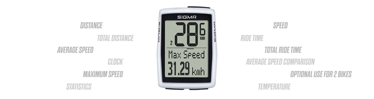 Sigma BC 12.0 WR fietscomputer