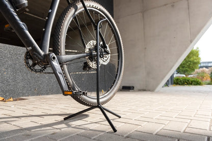 Steco fiets display mat zwart-etalage/show standaard