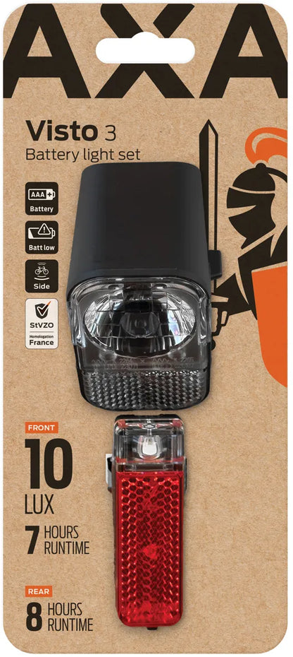 AXA Visto 3 batterij verlichting set