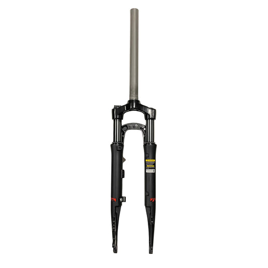 Zoom voorvork verend ALLOY 28" -1/8" AHEAD mat zwart