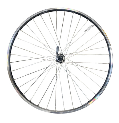 Achterwiel 813635 28" race 13-622 alu. zwart Chrina Shimano cassette QR centre lock