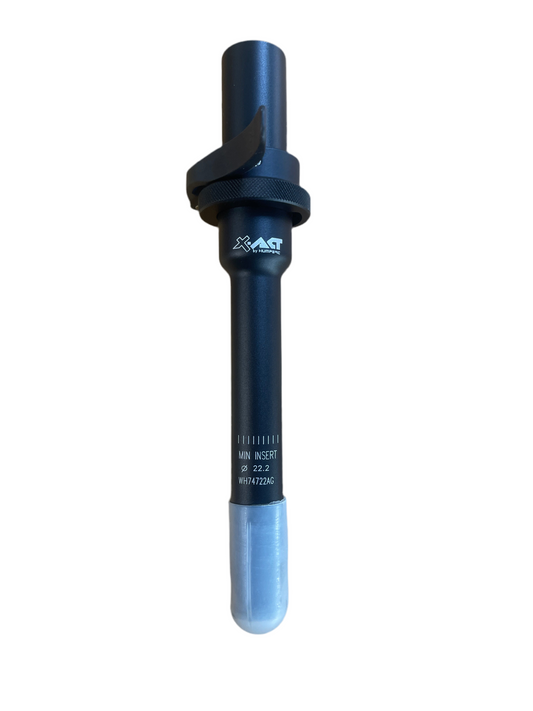 X-act Drehfix adapter 22.2 mm. zwart