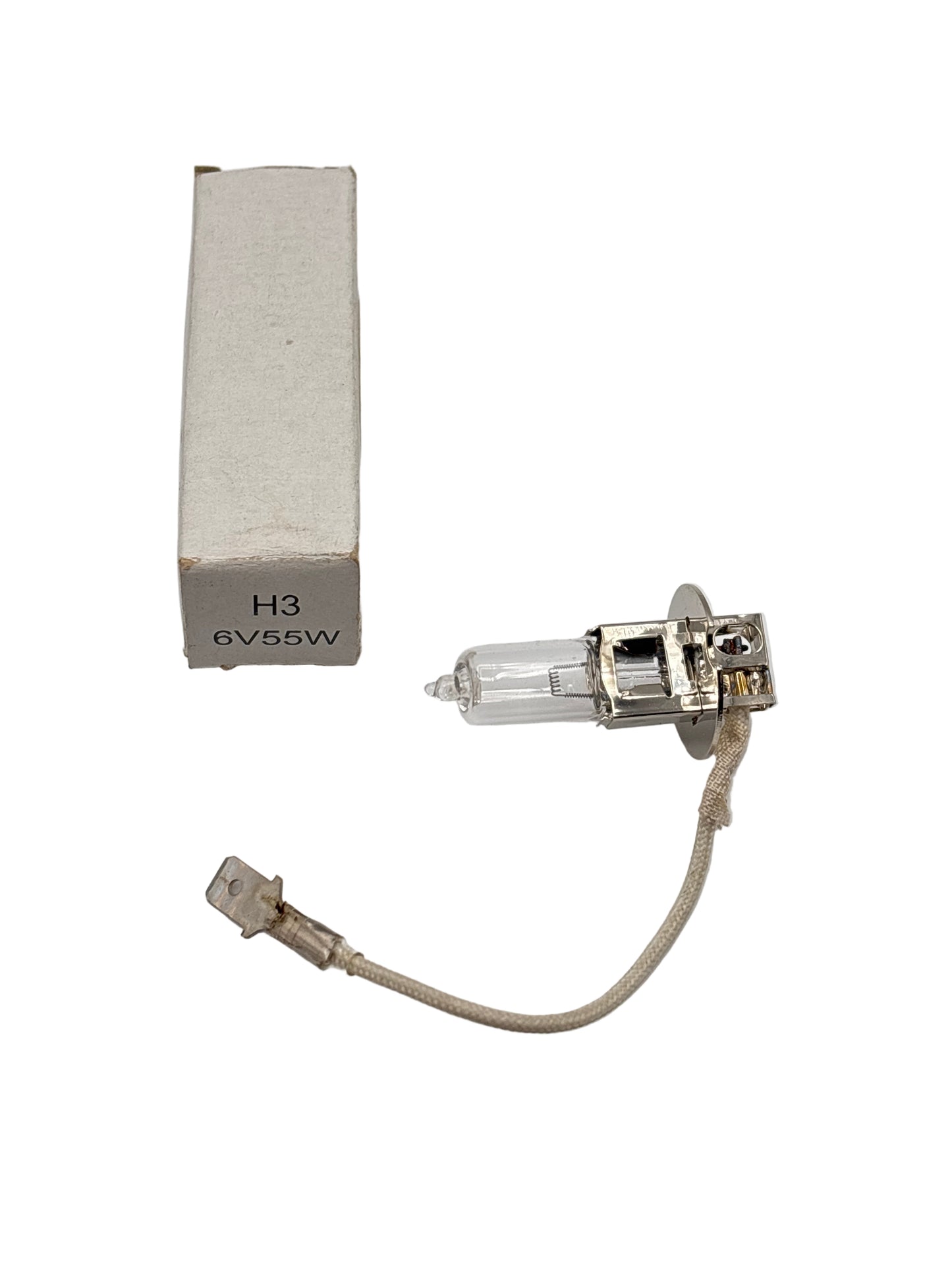 Reserve lamp halogeen 6V 55W + stekker