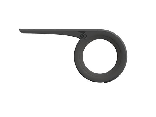 Herrmans kettingscherm Fuse  42-44T Ø125mm mat zwart