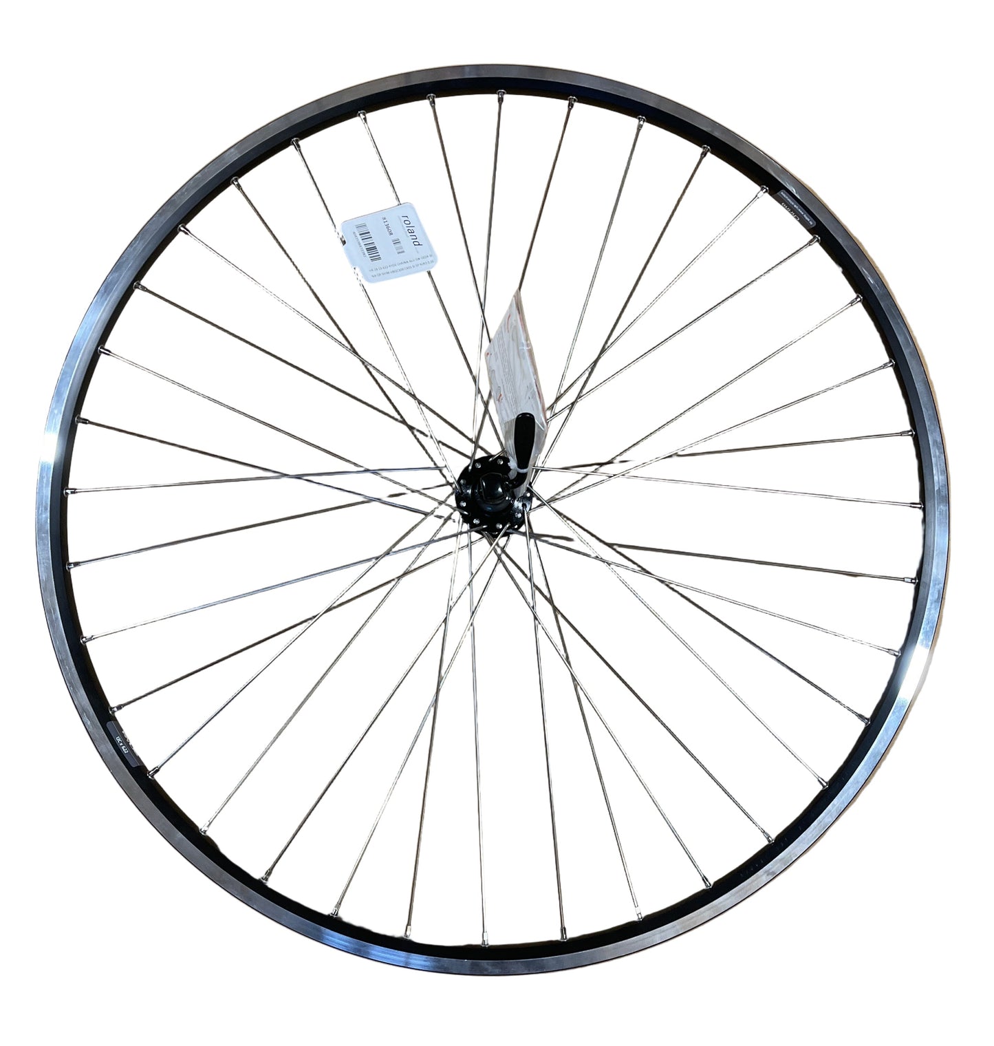 Voorwiel 813608 28" race 13-622 alu. zwart Chrina Shimano QR centre lock