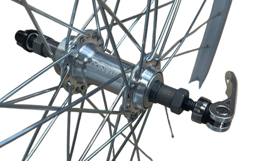 Achterwiel 28" 21-622 alu. Mach1 110 disc freewheel QR spaak 13