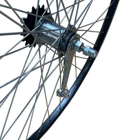 Achterwiel 804650 28" 20-622 alu. AS26 Shimano remnaaf zwart