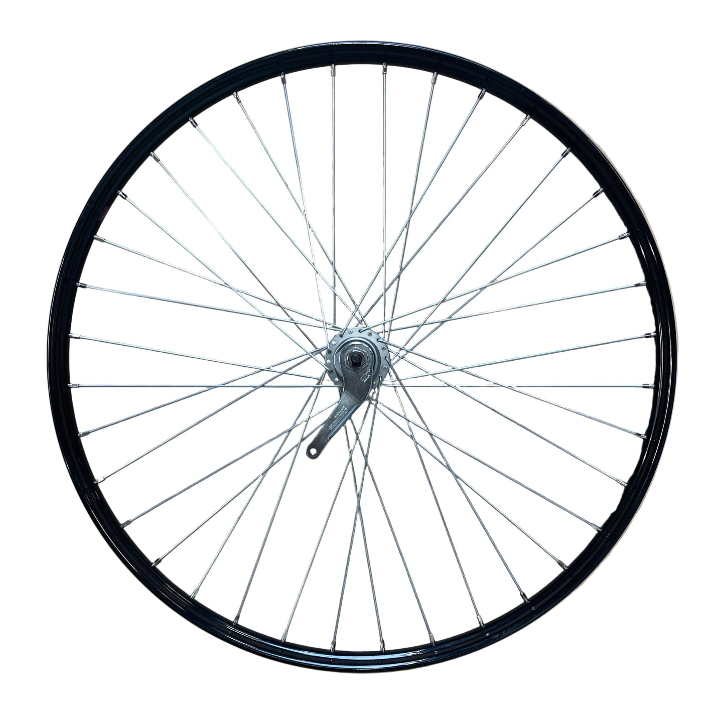 Achterwiel 28" - 635 V38 oma zwart Ryde zink spaken Nexus 3GRN