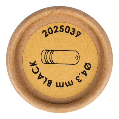 Elvedes ELV2025039 ferrules ø4,3mm pvc zwart (100)