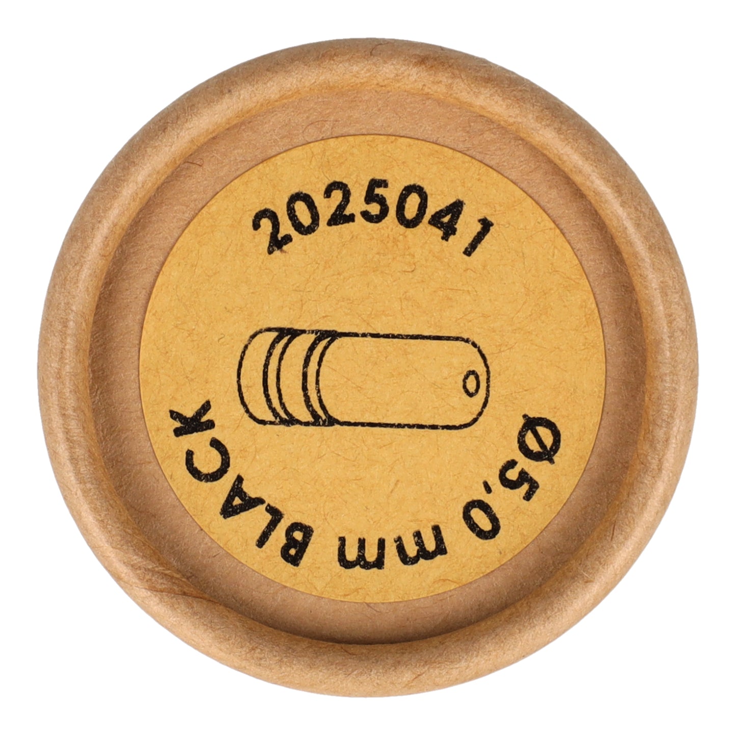 Elvedes ELV2025041 ferrules ø5,0mm pvc zwart (100)