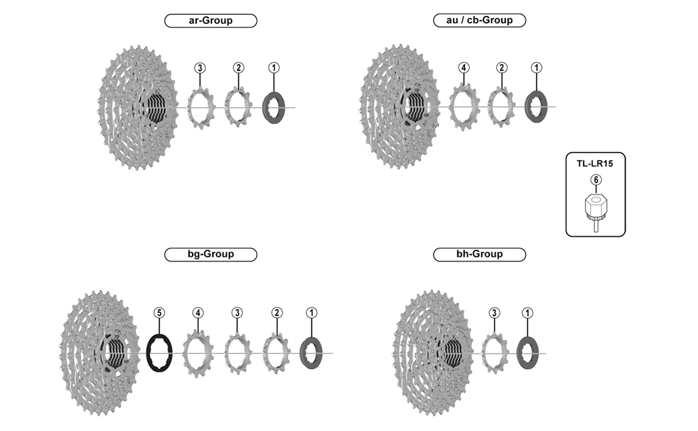 Shimano ICSHG4009132 cassette CS-HG400 9-speed 11-12-14-16-18-21-24-28-32T