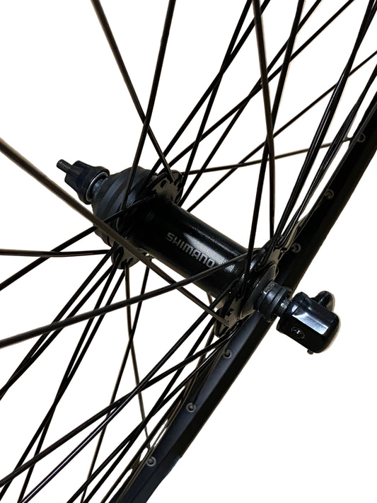 Voorrwiel 28" 21-622 Taurus alu. zwart Shimano HBQC300 QR schijfrem