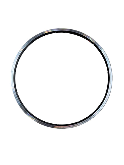 Velg 24x1.75/507 zwart cnc 28 gts enkelwandig