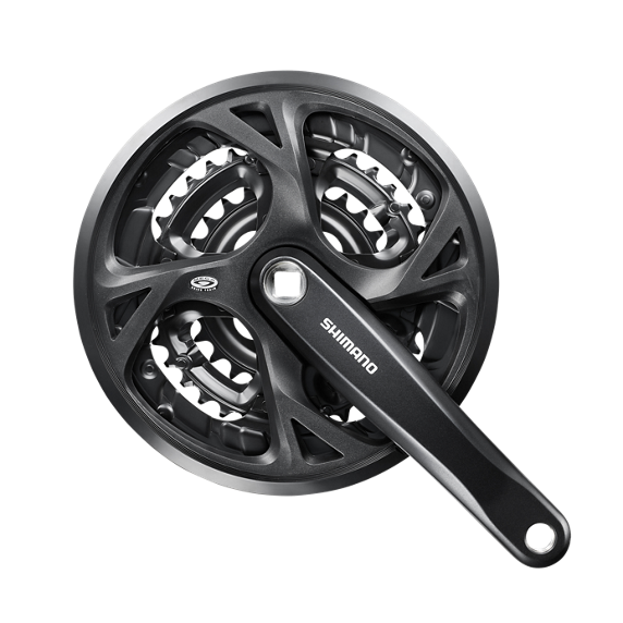 Shimano EFCM371E866CL crankstel N/Serie 9 spd. 175/48x36x26T Cg Kk vierkant(-5)