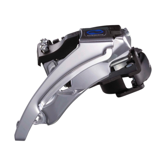 Shimano EFDM310X6 ALTUS voorderailleur drievoudig Top Swing bandtype L (34,9 mm met adapter van 31,8 mm en 28,6 mm)