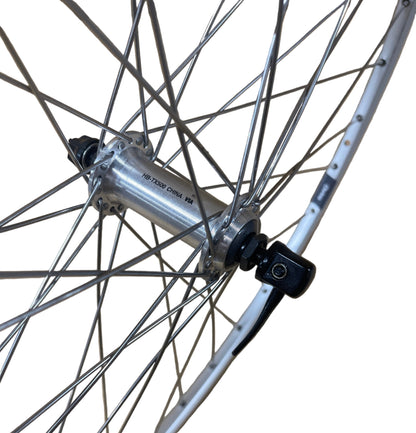 Voorwiel 803413 28" 13-622 race alu. Chrina Altus QR RVS spaken