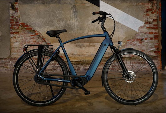 ALDO Interno E-Bike 28"- 60 cm heren N5RB Shimano Steps EP5 60NM azzuro blauw