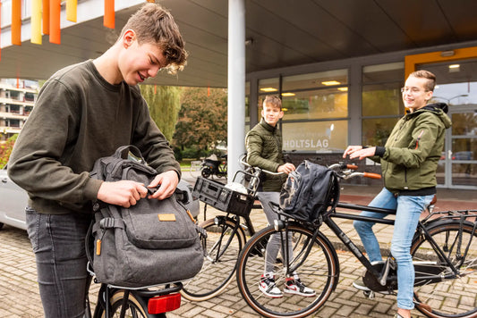 Steco Monkey Mee bagagedragerverbreder incl. spanband mat zwart