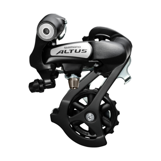 Shimano ERDM310DL achterderailleur Altus 7/8 spd. SGS zwart