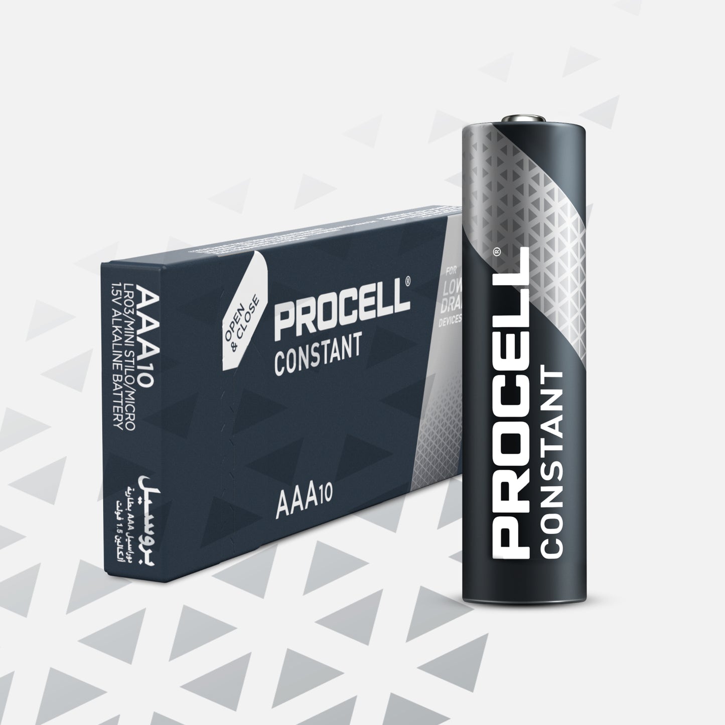 Batterij Duracell Procell MN2400 LR03/AAA w.p. - 100 stuks