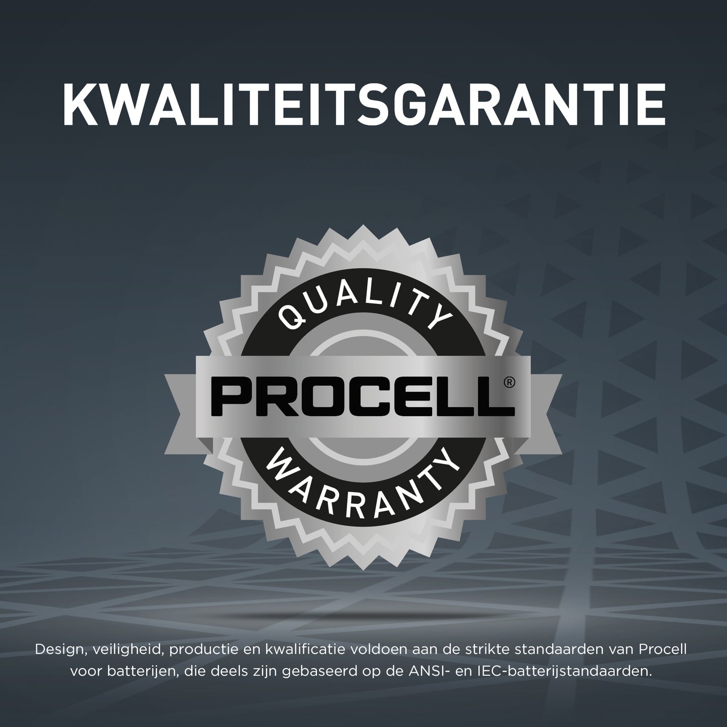 Batterij Duracell Procell MN2400 LR03/AAA w.p. - 100 stuks