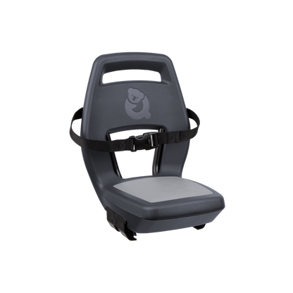 Qibbel Q341 Junior 6+ zitje antraciet/grijs incl. voetsteunen en voetbeschermingsplaten