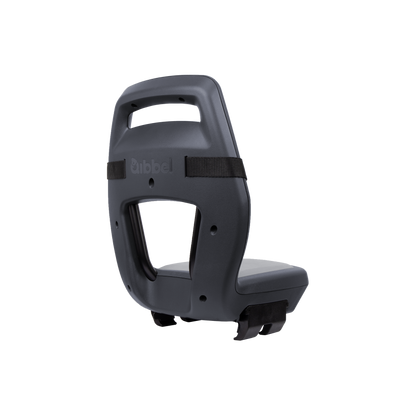 Qibbel Q341 Junior 6+ zitje antraciet/grijs incl. voetsteunen en voetbeschermingsplaten