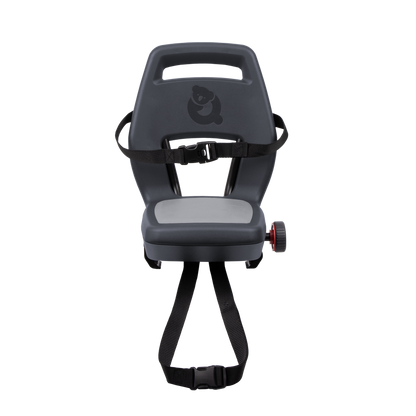 Qibbel Q341 Junior 6+ zitje antraciet/grijs incl. voetsteunen en voetbeschermingsplaten
