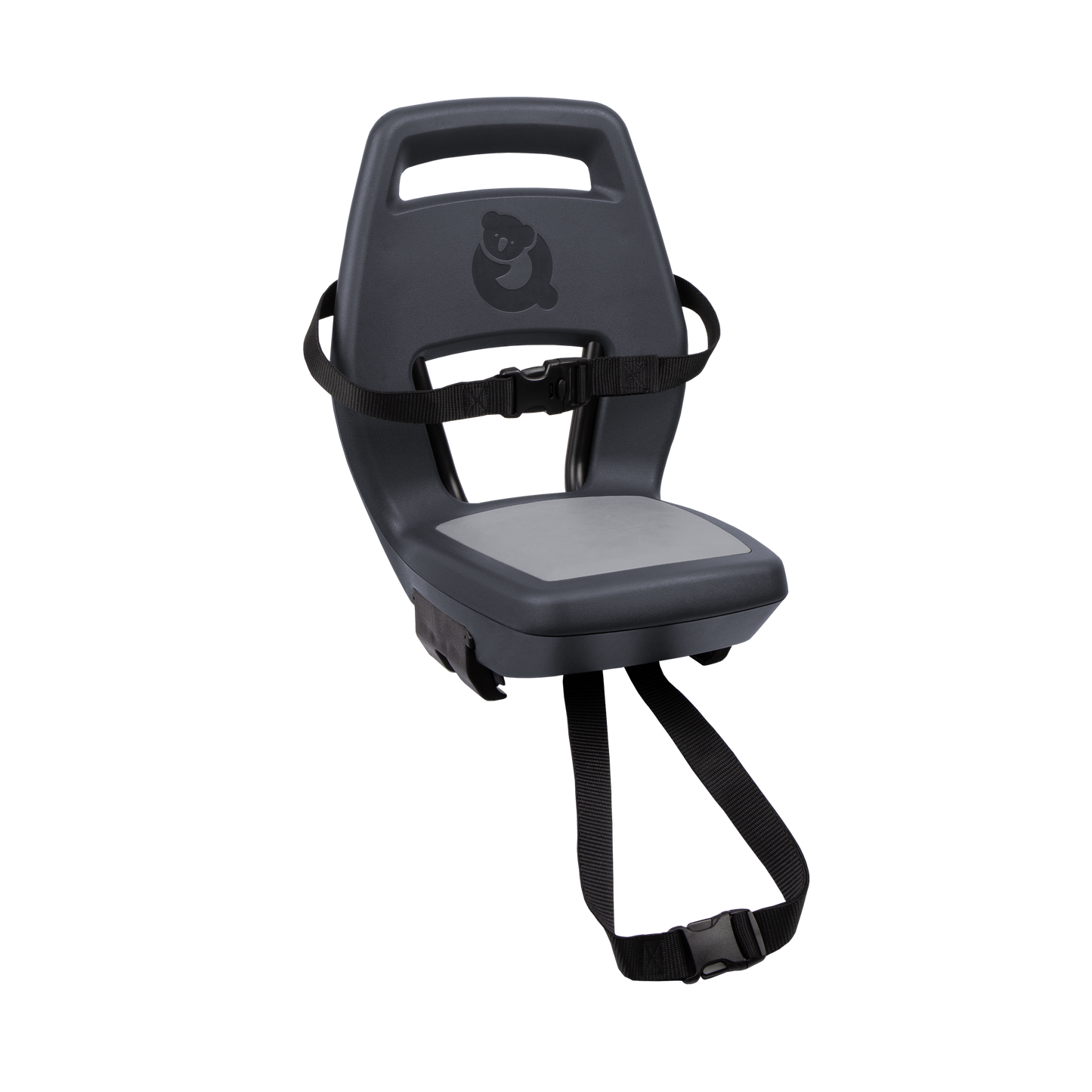 Qibbel Q341 Junior 6+ zitje antraciet/grijs incl. voetsteunen en voetbeschermingsplaten