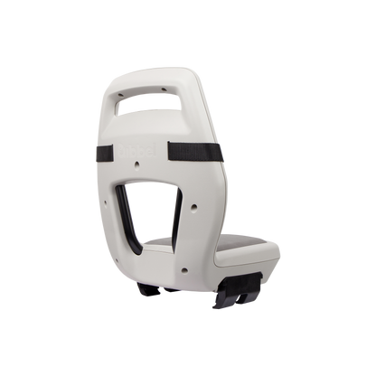 Qibbel Q365 Junior 6+ Pebble Grey – beige/bruin – incl. voetsteunen en voetbeschermingsplaten