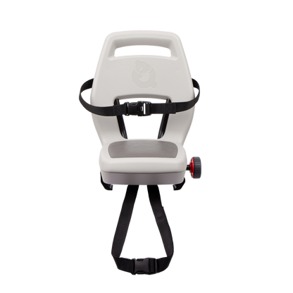 Qibbel Q365 Junior 6+ Pebble Grey – beige/bruin – incl. voetsteunen en voetbeschermingsplaten