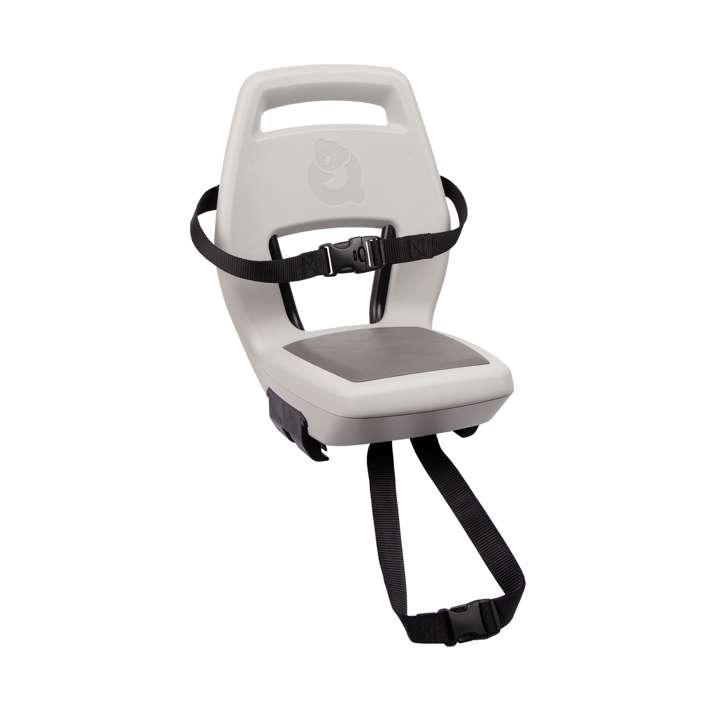 Qibbel Q365 Junior 6+ Pebble Grey – beige/bruin – incl. voetsteunen en voetbeschermingsplaten