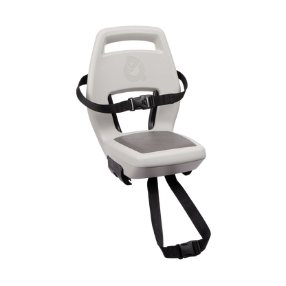 Qibbel Q365 Junior 6+ Pebble Grey – beige/bruin – incl. voetsteunen en voetbeschermingsplaten