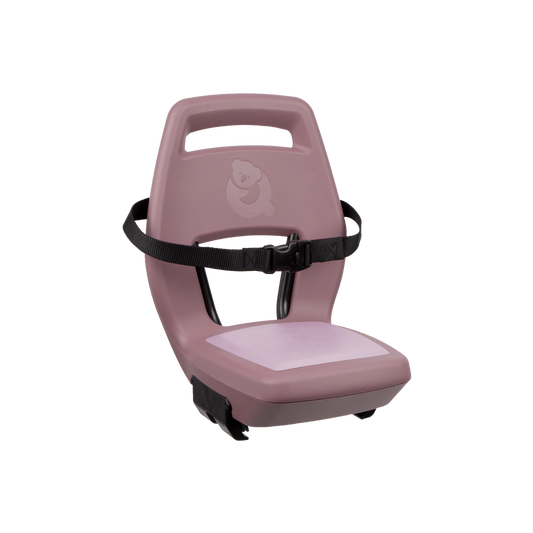 Qibbel Q368 Junior 6+ Plum Rose – roze/roze – incl. voetsteunen en voetbeschermingsplaten