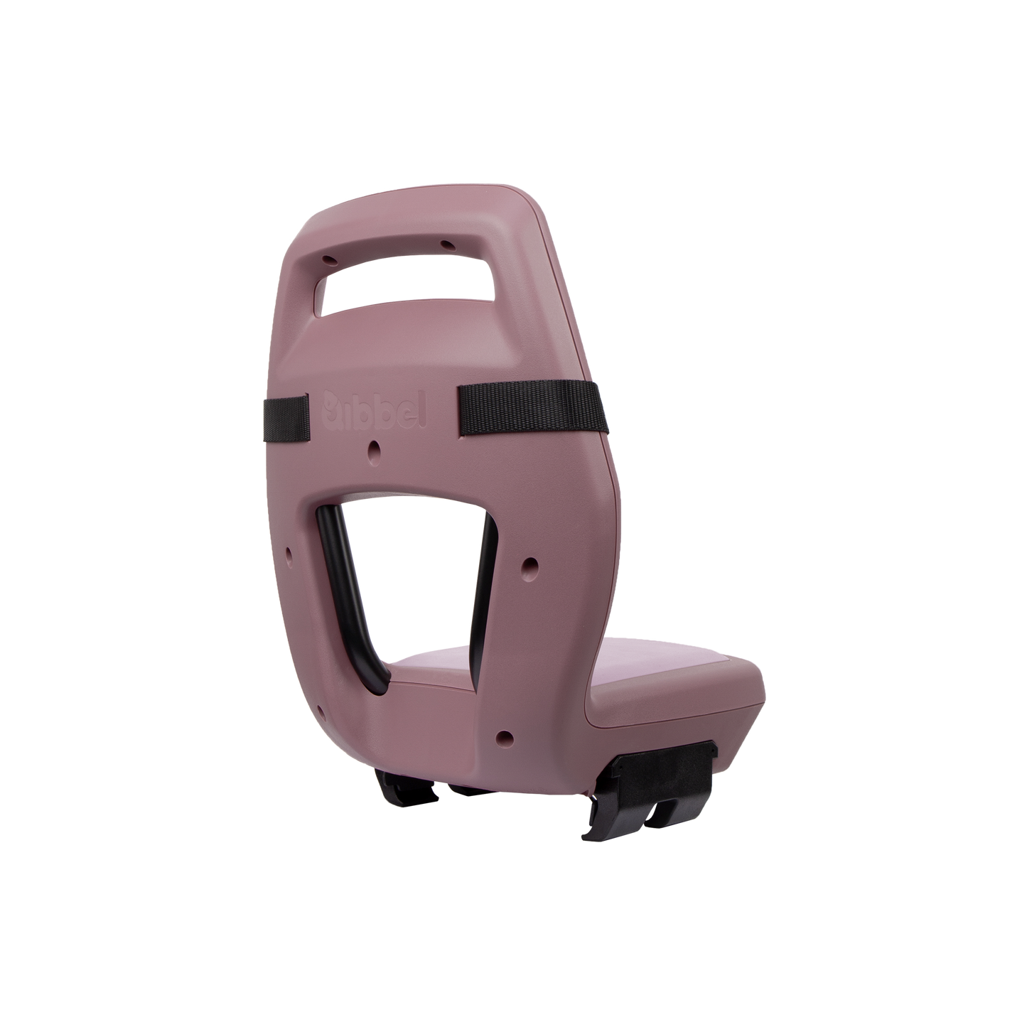 Qibbel Q368 Junior 6+ Plum Rose – roze/roze – incl. voetsteunen en voetbeschermingsplaten