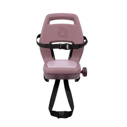 Qibbel Q368 Junior 6+ Plum Rose – roze/roze – incl. voetsteunen en voetbeschermingsplaten