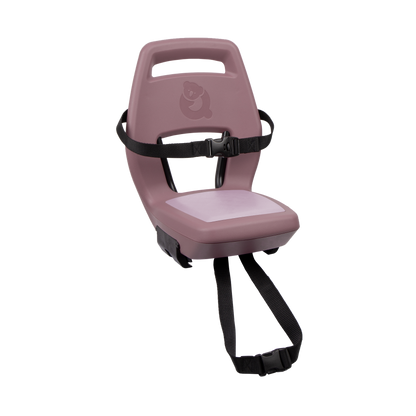 Qibbel Q368 Junior 6+ Plum Rose – roze/roze – incl. voetsteunen en voetbeschermingsplaten