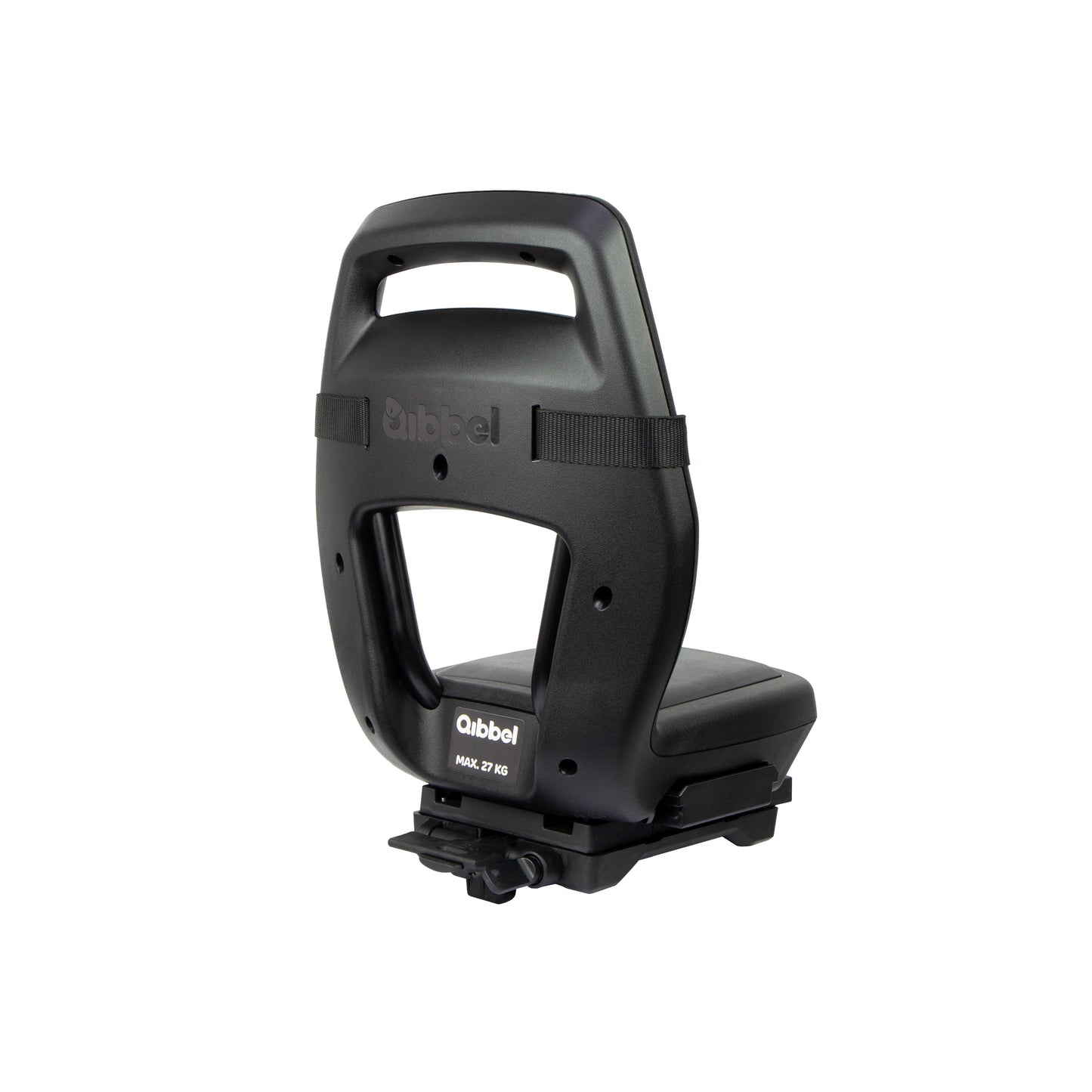 Qibbel Q392 Junior 6+ AVS+ Midnight Black-zwart/zwart inclusief voetsteunen en voetbeschermingsplaten.