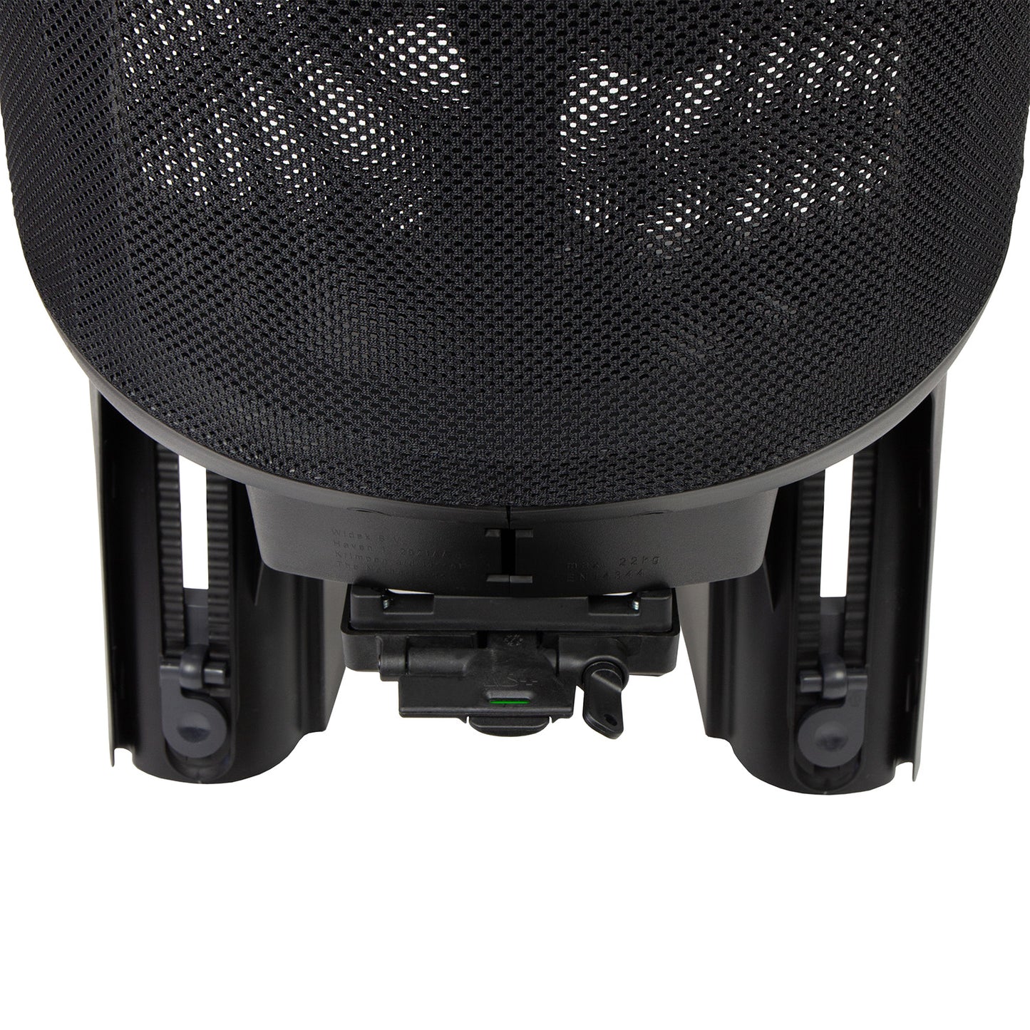 Qibbel Air Q790 Midnight Black achterzitje met AVS+