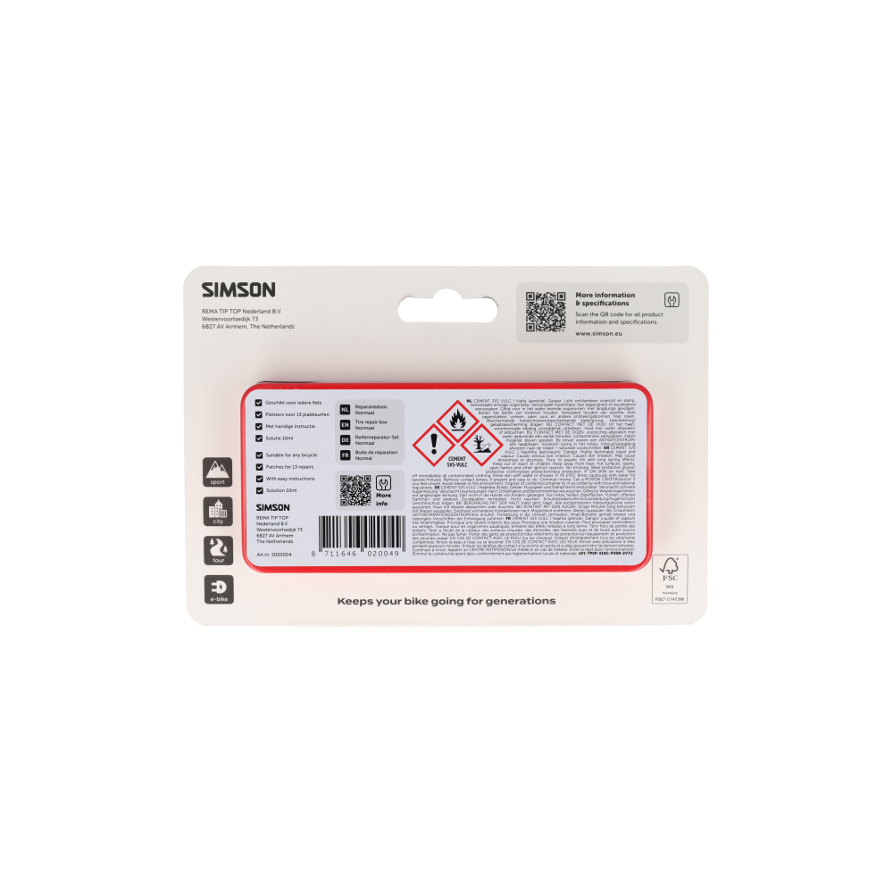 Simson S020004 reparatiedoos Normaal