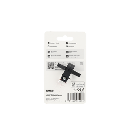 Simson S020142 bel Compact zilver