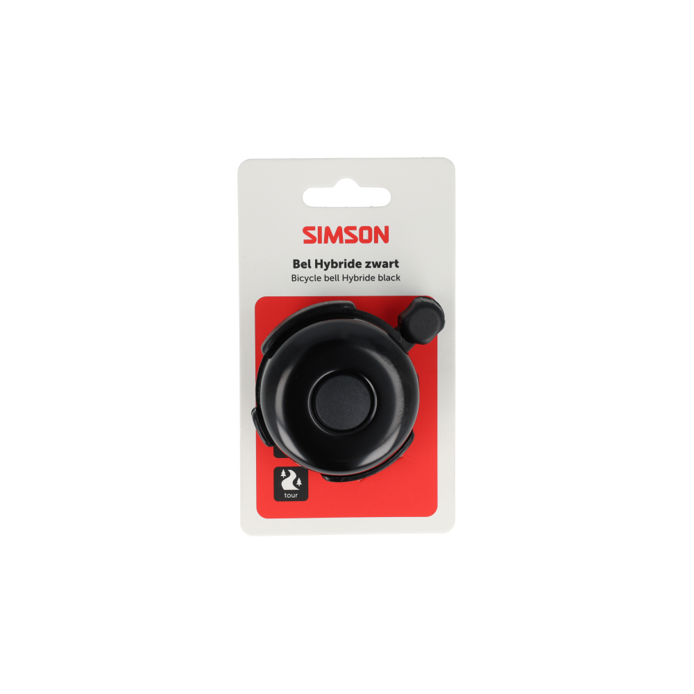 Simson S020160 bel Hybride zwart
