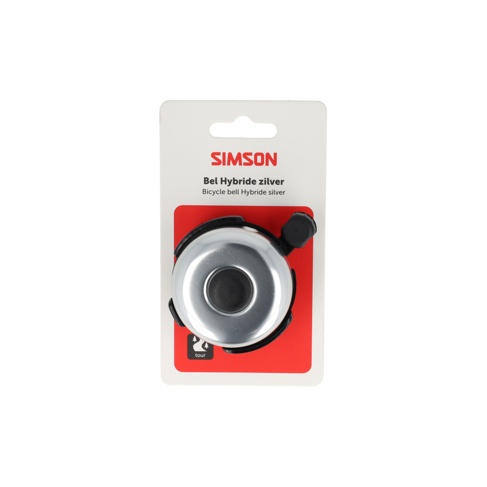 Simson S020161 bel Hybride zilver