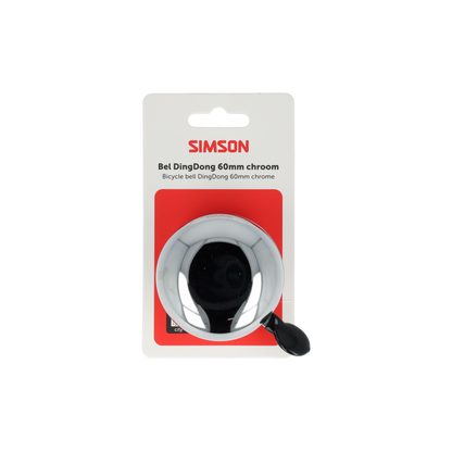 Simson S020191 bel DingDong chroom 60mm