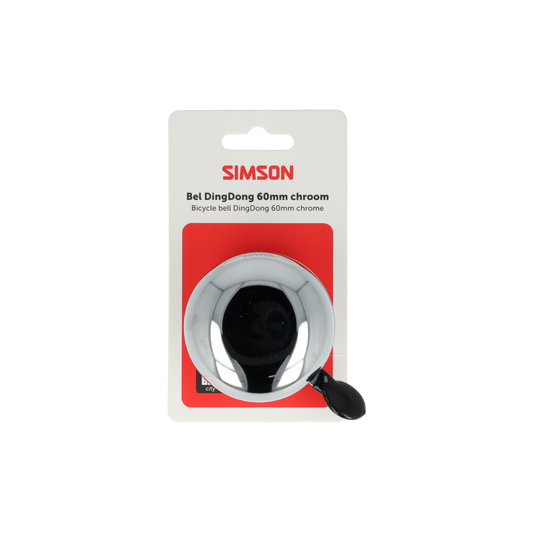 Simson S020191 bel DingDong chroom 60mm