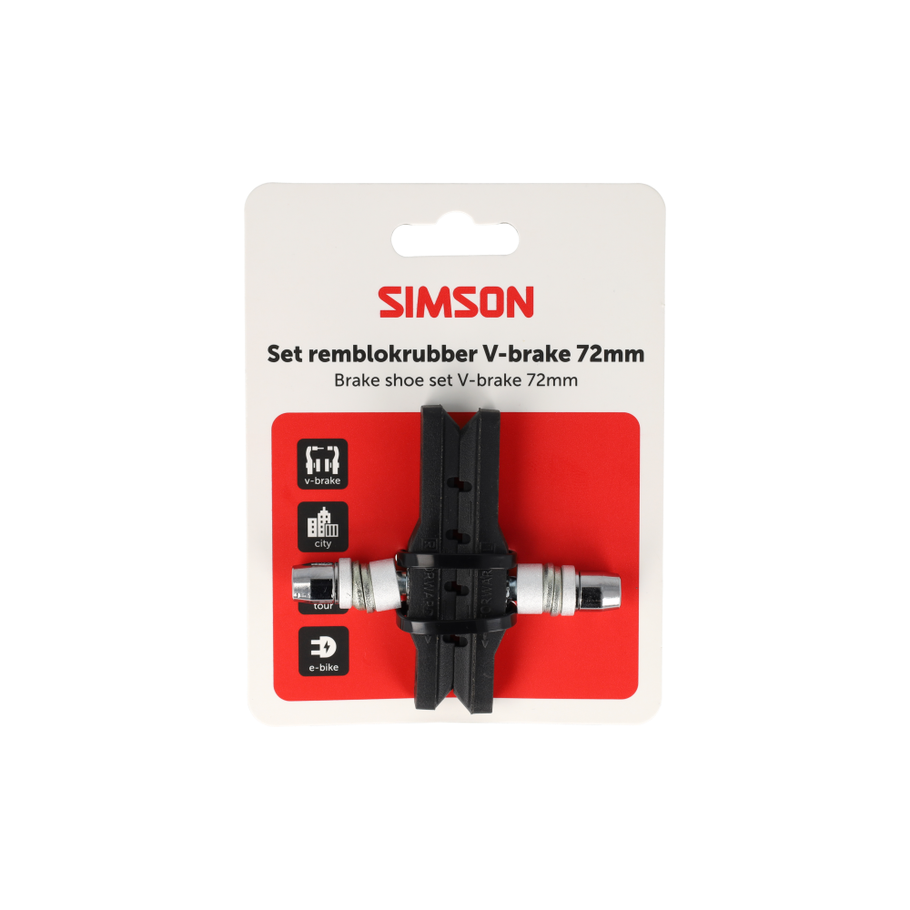 Simson S020204 remschoenen V-brake 72mm