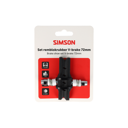 Simson S020204 remschoenen V-brake 72mm